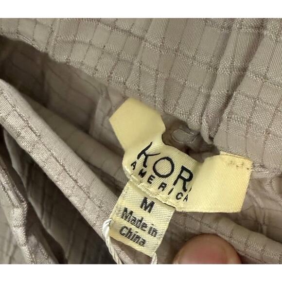 NEW Kori America Beige Flowy Dress Pants - Picture 3 of 3